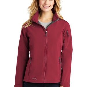 Eddie Bauer Jacket Women’s Pink Medium Softshell Full Zip Outdoor